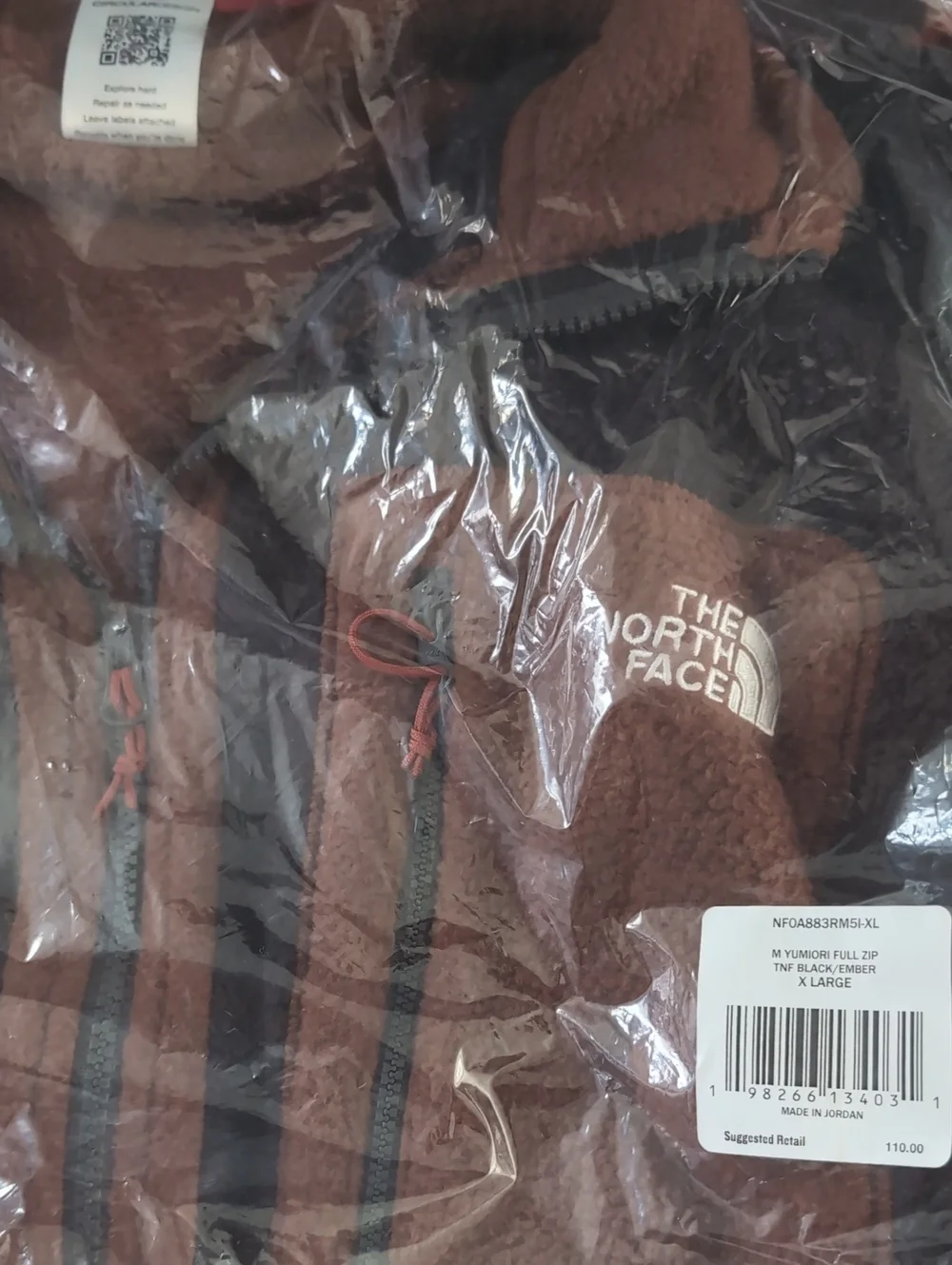 The North Face Yumiori Full-zip Fleece Jacket- XL